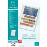 Sachet 100 pochettes polypropylène grainé 12/100e - A4