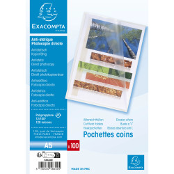 Sachet 100 pochettes polypropylène lisse 12/100e - A5