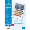 Sachet 100 pochettes polypropylène lisse 12/100e - A5