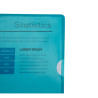 Sachet de 10 pochettes coin PVC lisse haute résistance 13/100e - A4