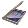 Sachet de 10 pochettes adhésives PVC lisse 14/100e - A4
