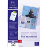 Sachet de 10 étuis de protection simples polypropylène 12/100e - A4