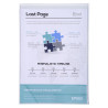 Sachet de 10 étuis de protection simples PVC Haute Qualité 30/100e - 24x32cm