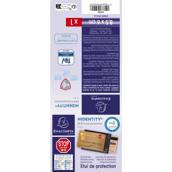 Etui protection RFID CB Hidentity® Duo