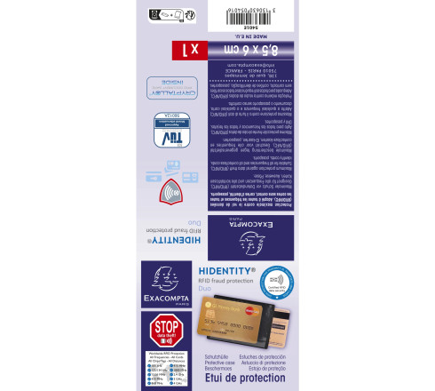Etui protection RFID CB Hidentity® Duo