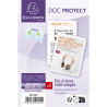 Etui de protection 3 volets PVC lisse 20/100e
