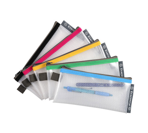 Pochette à fermeture éclair en plastique souple