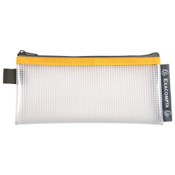 Pochette à fermeture éclair en plastique souple