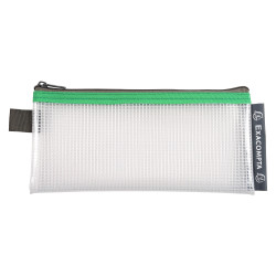 Pochette à fermeture éclair en plastique souple