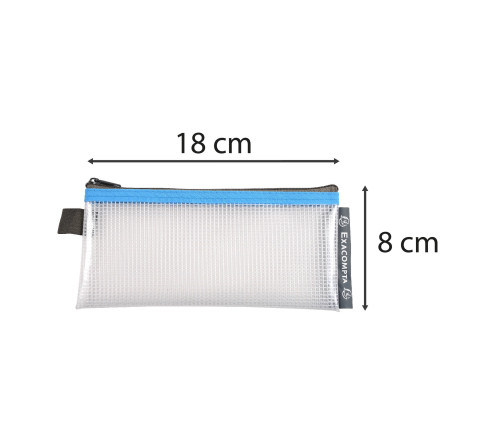 Pochette à fermeture éclair en plastique souple