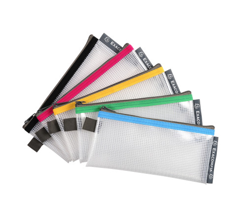 Pochette à fermeture éclair en plastique souple