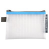 Pochette à fermeture éclair en plastique souple
