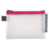 Pochette à fermeture éclair en plastique souple