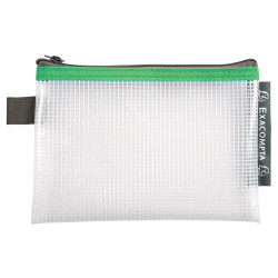 Pochette à fermeture éclair en plastique souple
