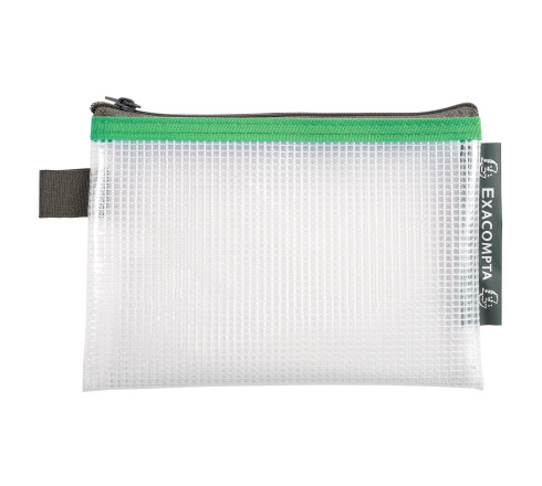 Pochette à fermeture éclair en plastique souple