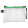 Pochette à fermeture éclair en plastique souple