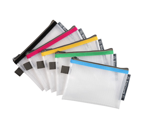 Pochette à fermeture éclair en plastique souple