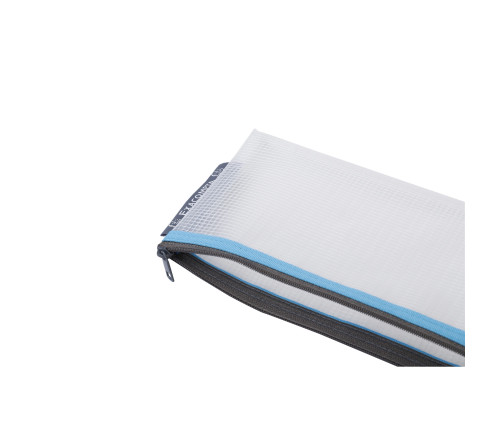Pochette à fermeture éclair en plastique souple