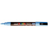 Marqueur Posca pointe fine ogive bleu clair