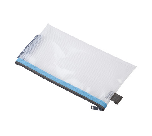 Pochette à fermeture éclair en plastique souple