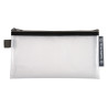 Pochette à fermeture éclair en plastique souple