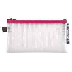 Pochette à fermeture éclair en plastique souple