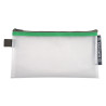 Pochette à fermeture éclair en plastique souple