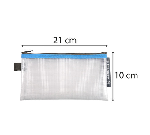 Pochette à fermeture éclair en plastique souple