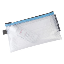 Pochette à fermeture éclair en plastique souple