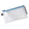Pochette à fermeture éclair en plastique souple