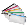 Pochette à fermeture éclair en plastique souple