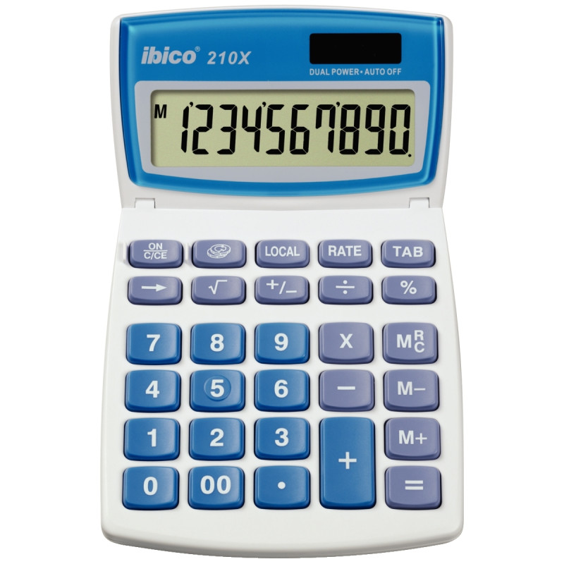 Machine à calculer professionnelle de bureau Ibico 210X