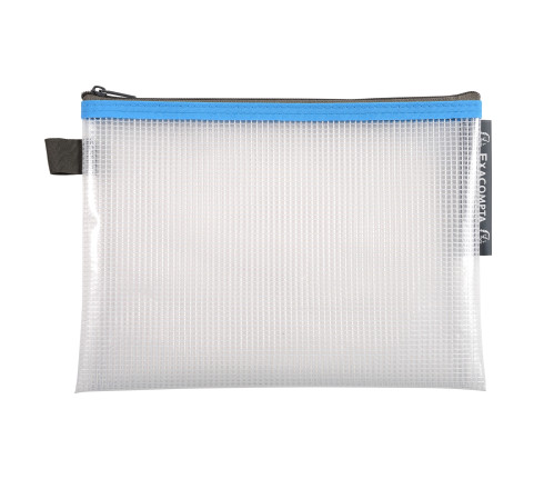 Pochette à fermeture éclair en plastique souple
