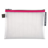 Pochette à fermeture éclair en plastique souple