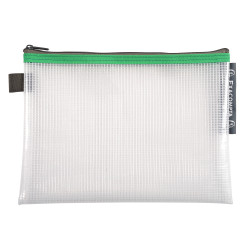 Pochette à fermeture éclair en plastique souple