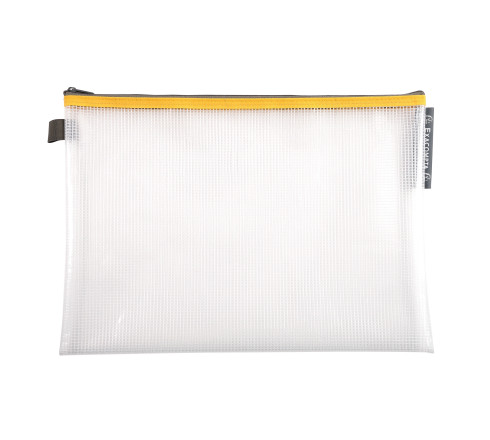 Pochette à fermeture éclair en plastique souple