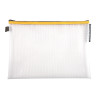 Pochette à fermeture éclair en plastique souple