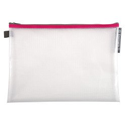 Pochette à fermeture éclair en plastique souple