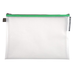 Pochette à fermeture éclair en plastique souple