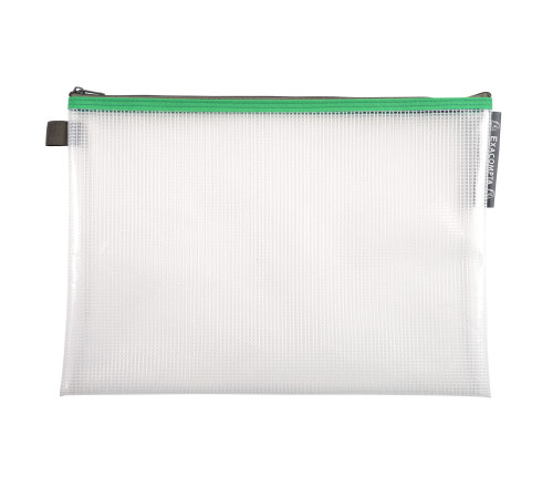 Pochette à fermeture éclair en plastique souple