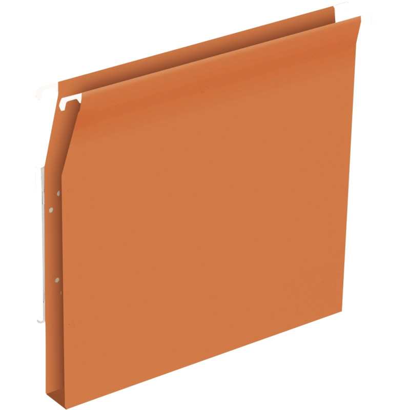 Paquet de 25 dossiers suspendus en kraft recyclé 230g pour armoire, do