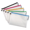 Pochette à fermeture éclair en plastique souple