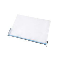 Pochette à fermeture éclair en plastique souple