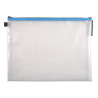 Pochette à fermeture éclair en plastique souple