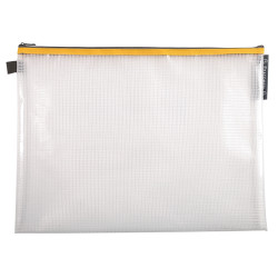 Pochette à fermeture éclair en plastique souple