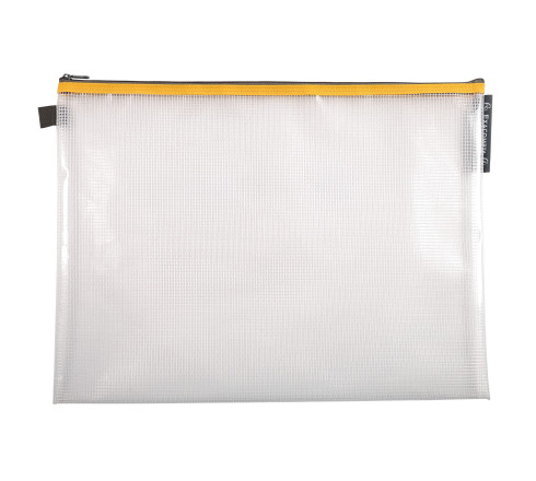 Pochette à fermeture éclair en plastique souple
