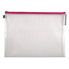 Pochette à fermeture éclair en plastique souple