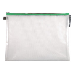 Pochette à fermeture éclair en plastique souple