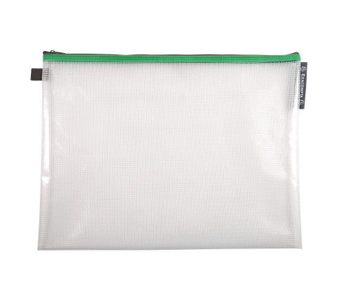 Pochette à fermeture éclair en plastique souple