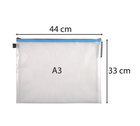 Pochette à fermeture éclair en plastique souple